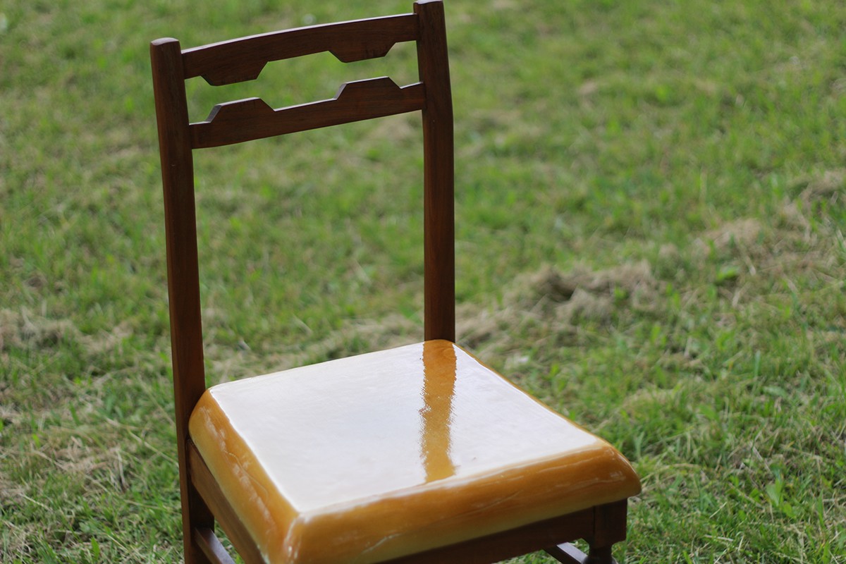 chair ceramic wood