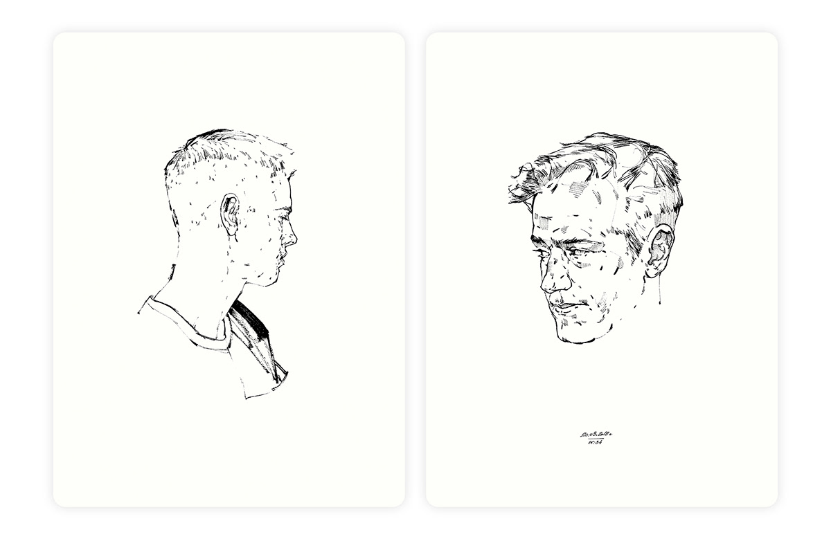 Drawing  draw sketch sketching people portrait ink ILLUSTRATION  face