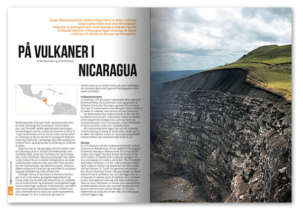 Adobe Portfolio magazine Layout geographic