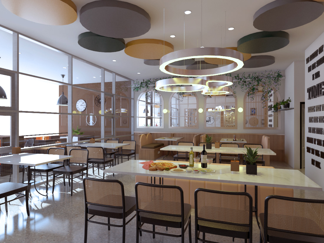 interior design  Interior architecture 3D Render cafe Cafe design coffee shop interiors decor