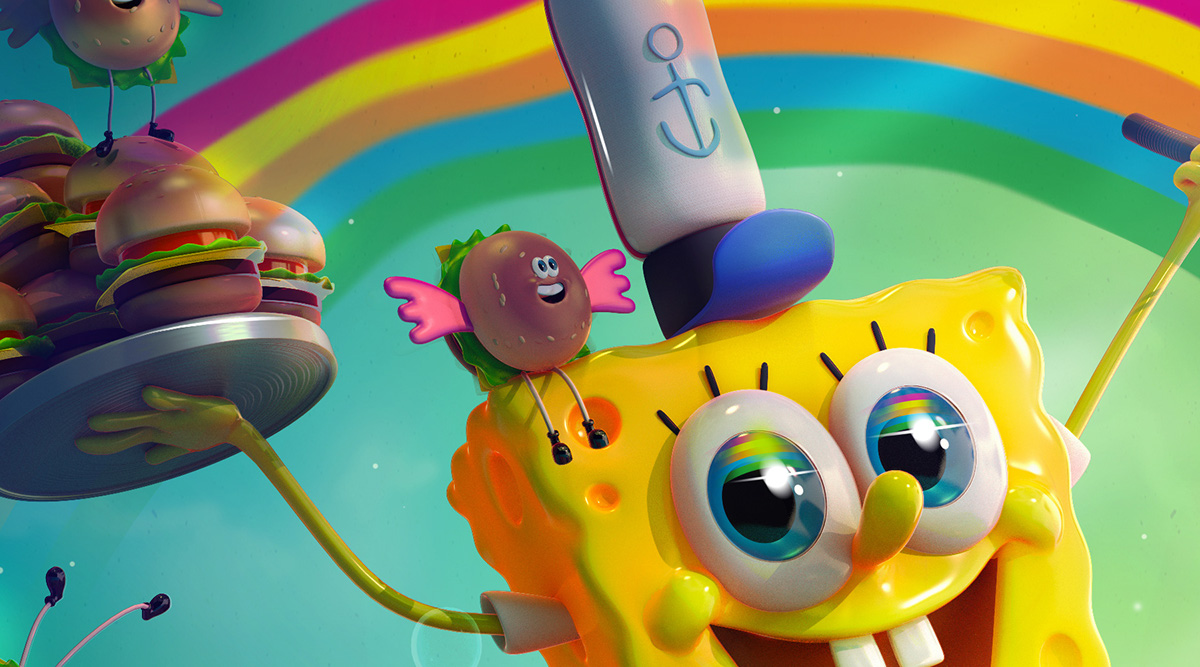 spongebob toys poster art
