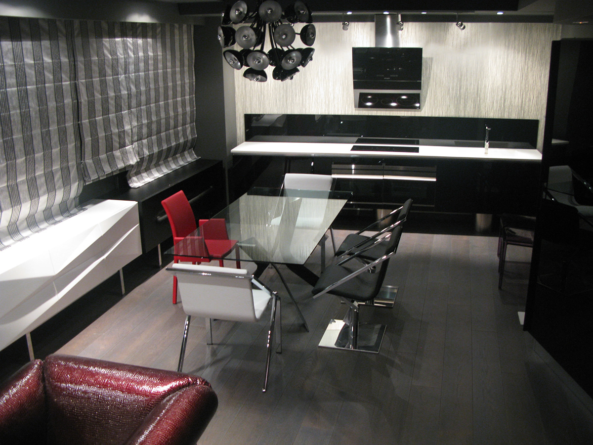 del Mobile showroom Office furniture architect decoration Interior