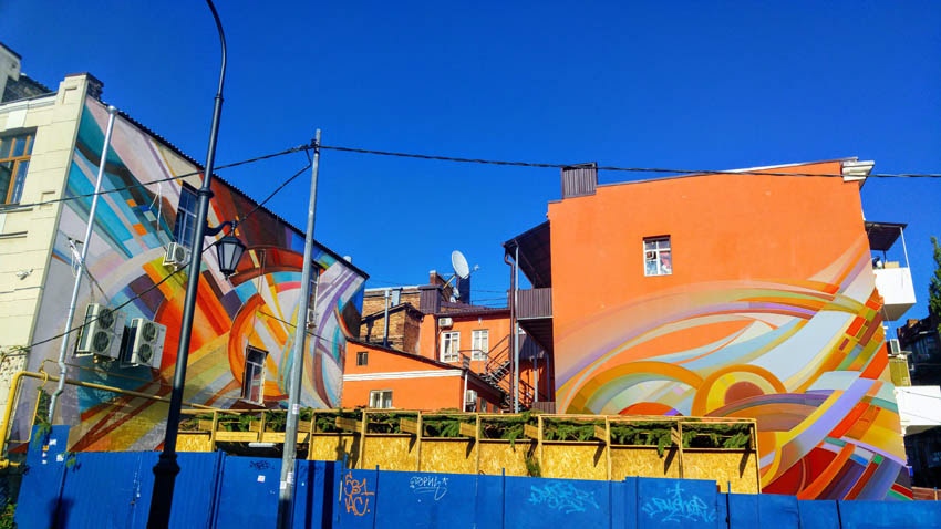 Graffiti Alvina Denisenko allween artist art Picture bstract painting   Drawing  Mural