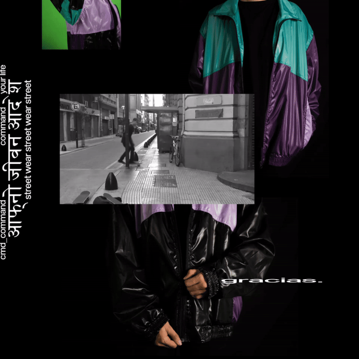 clothing design Retro graphic design  streetwear skateboarding Photography  jackets nogender streetstyle