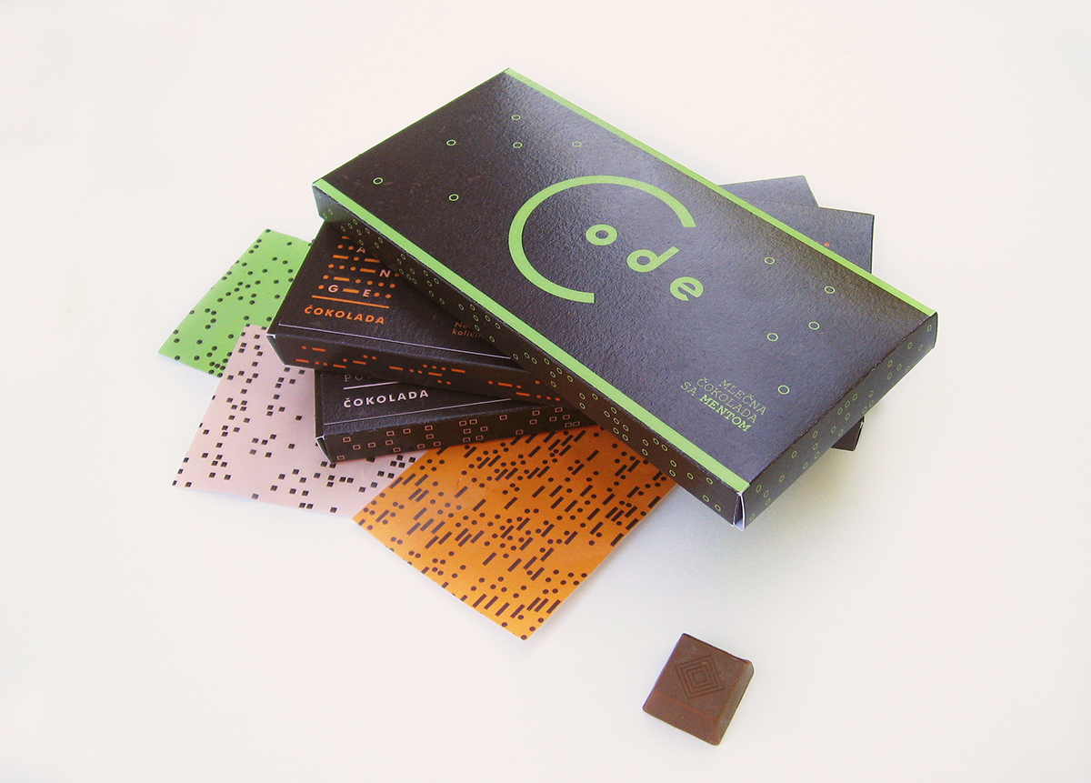 #graphic design #packaging #Code #Morse code #sherlock holmes #enigma #chocolate  