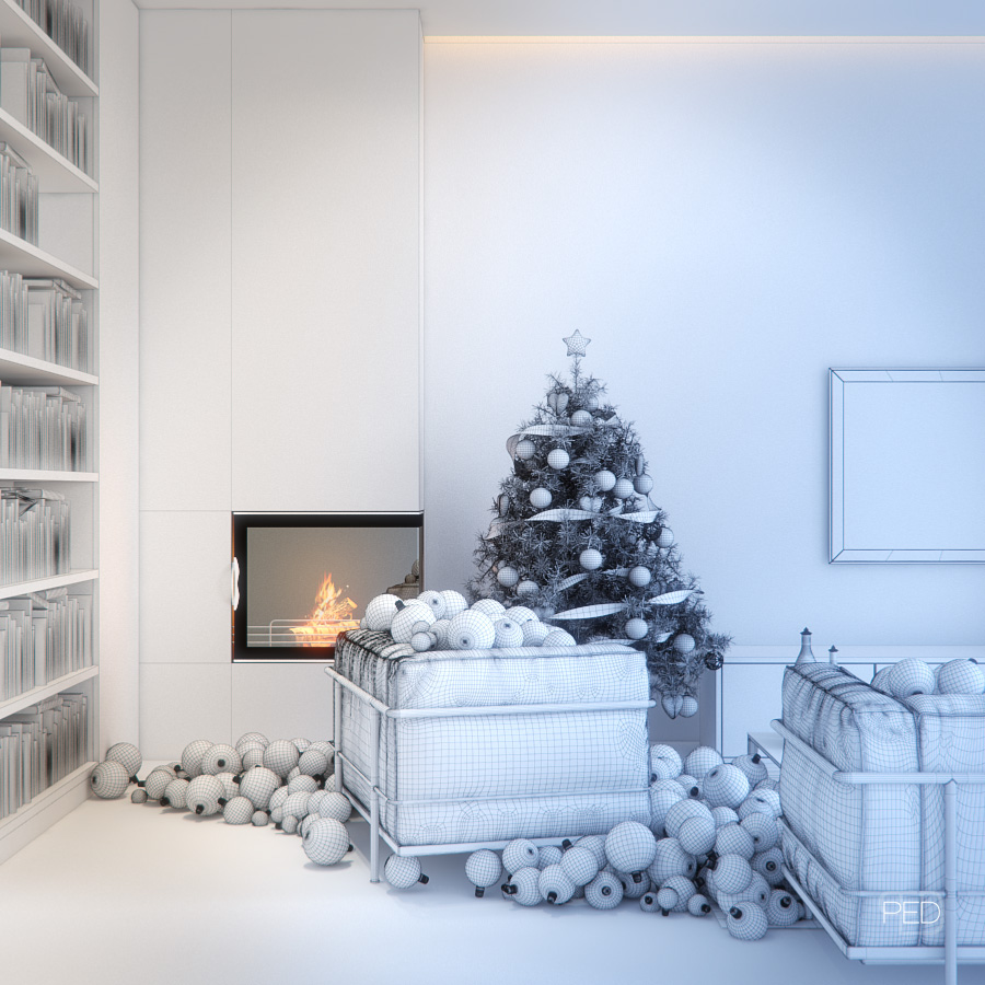 Merry Christmas pressenter design Interior Christmas 2012 christmas interior szymon migaj ho ho ho