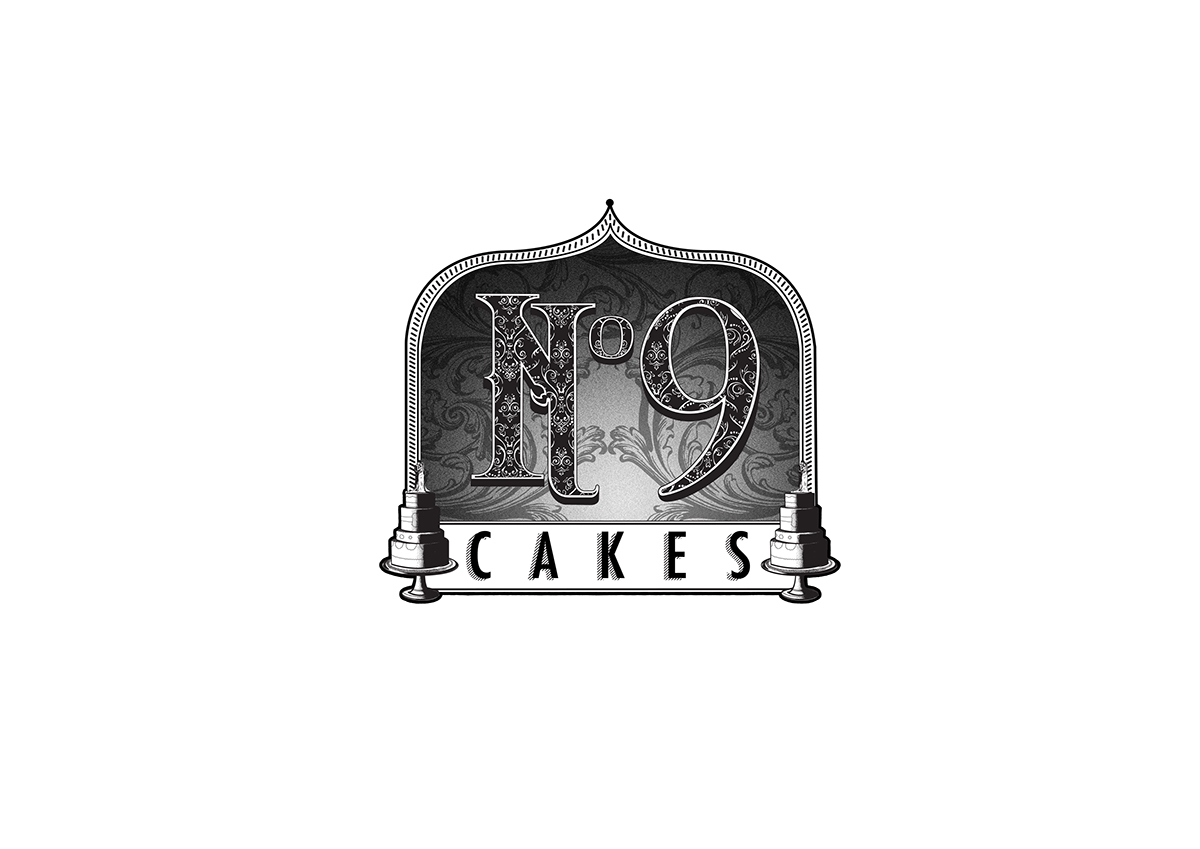 logo No9cakes cakedome