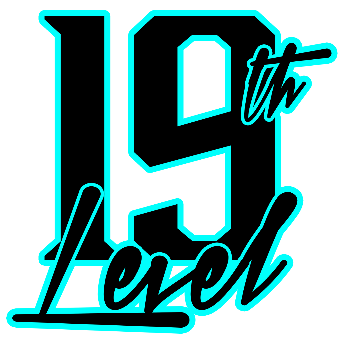 custom logo The 19th Level Design Group Logo Trademark Logo clothing logo