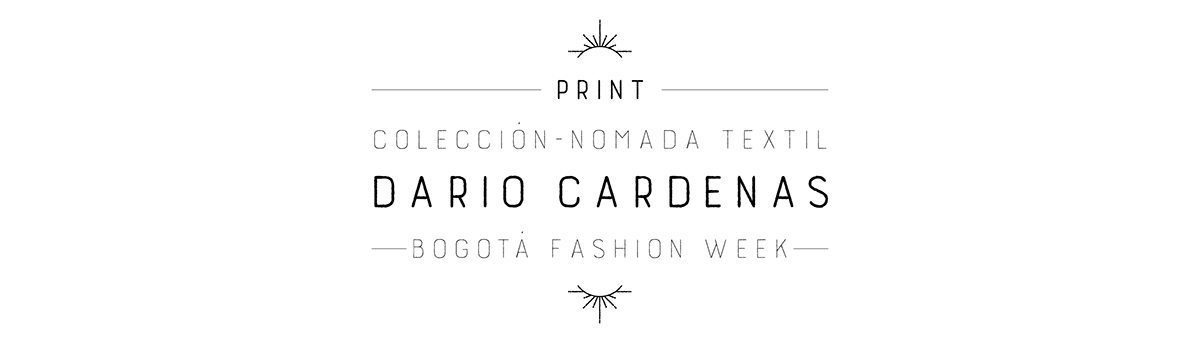 Dario Cardenas  colombia print fashion week paola escobar pattern design peru mascaras