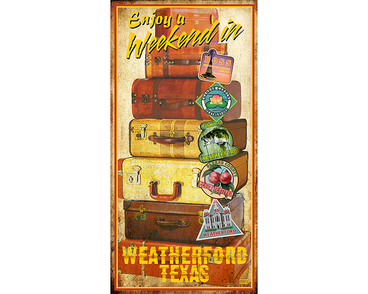 Texas Poster travel posters souvenir design retro design