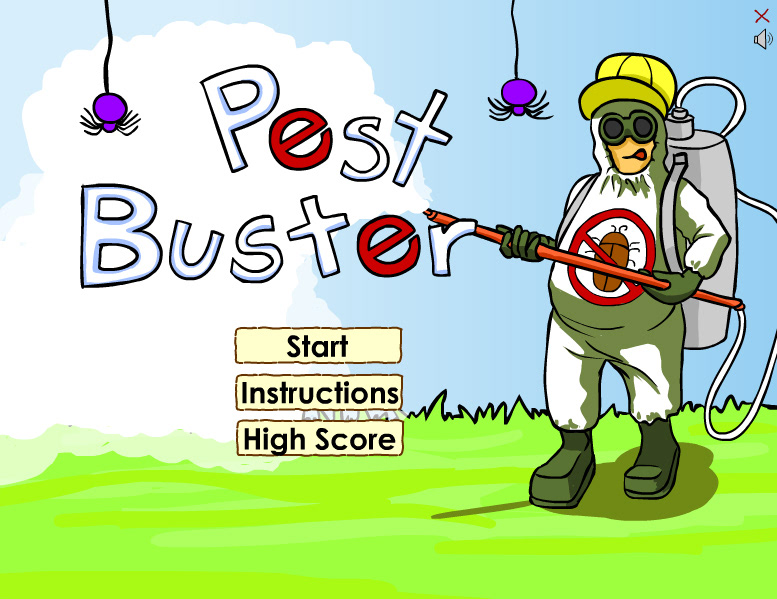 Pest buster wii interactive