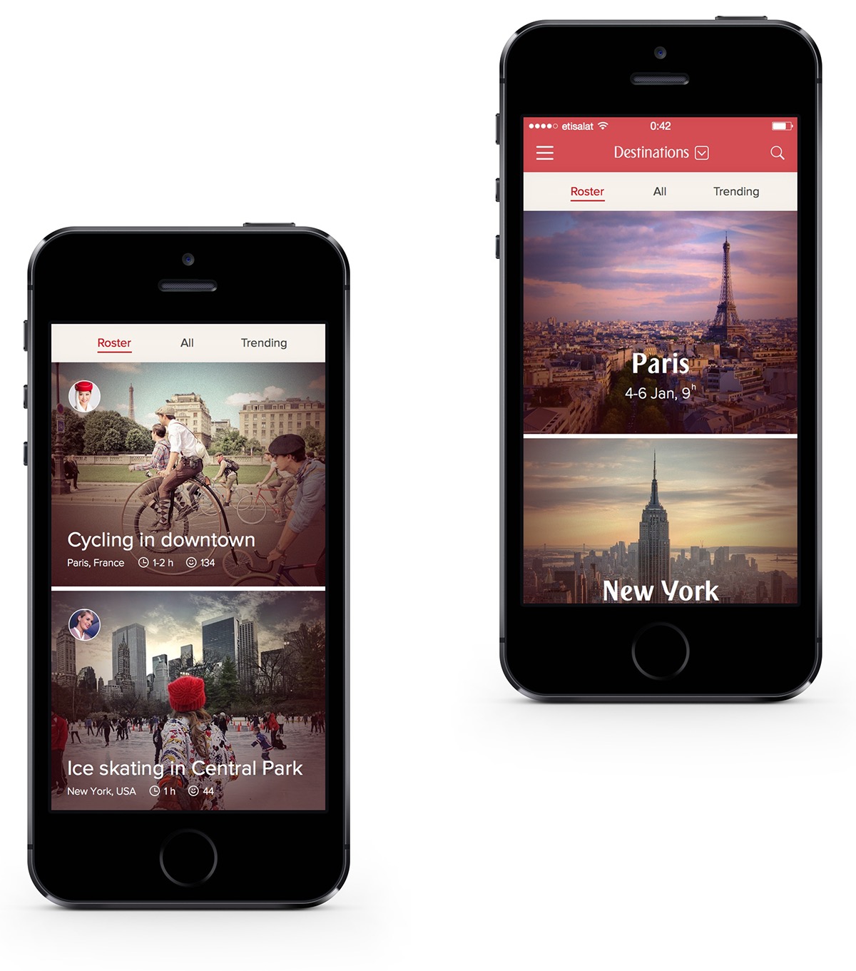 emirates ios iphone application concept Arab discover Real progress fullscreen images