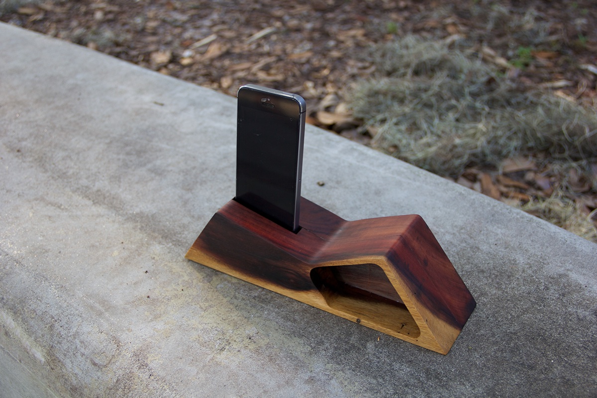 speaker amplifier passive amplifier iphone portable wood woodwork accessories