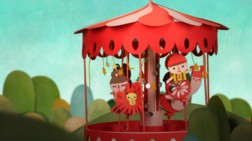music video stop-motion character animation craft set design  art direction  carousel Island taiwan