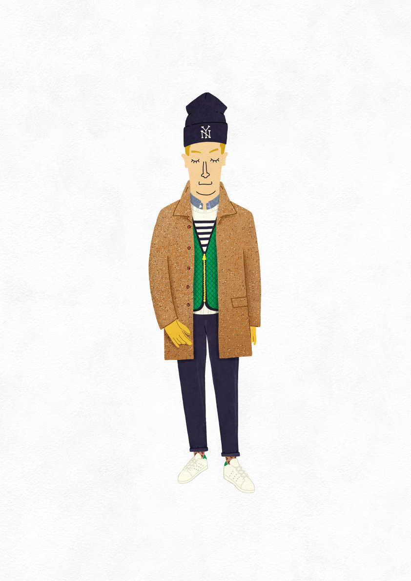 Menswear style illustrated misters mashanov Style outfit look