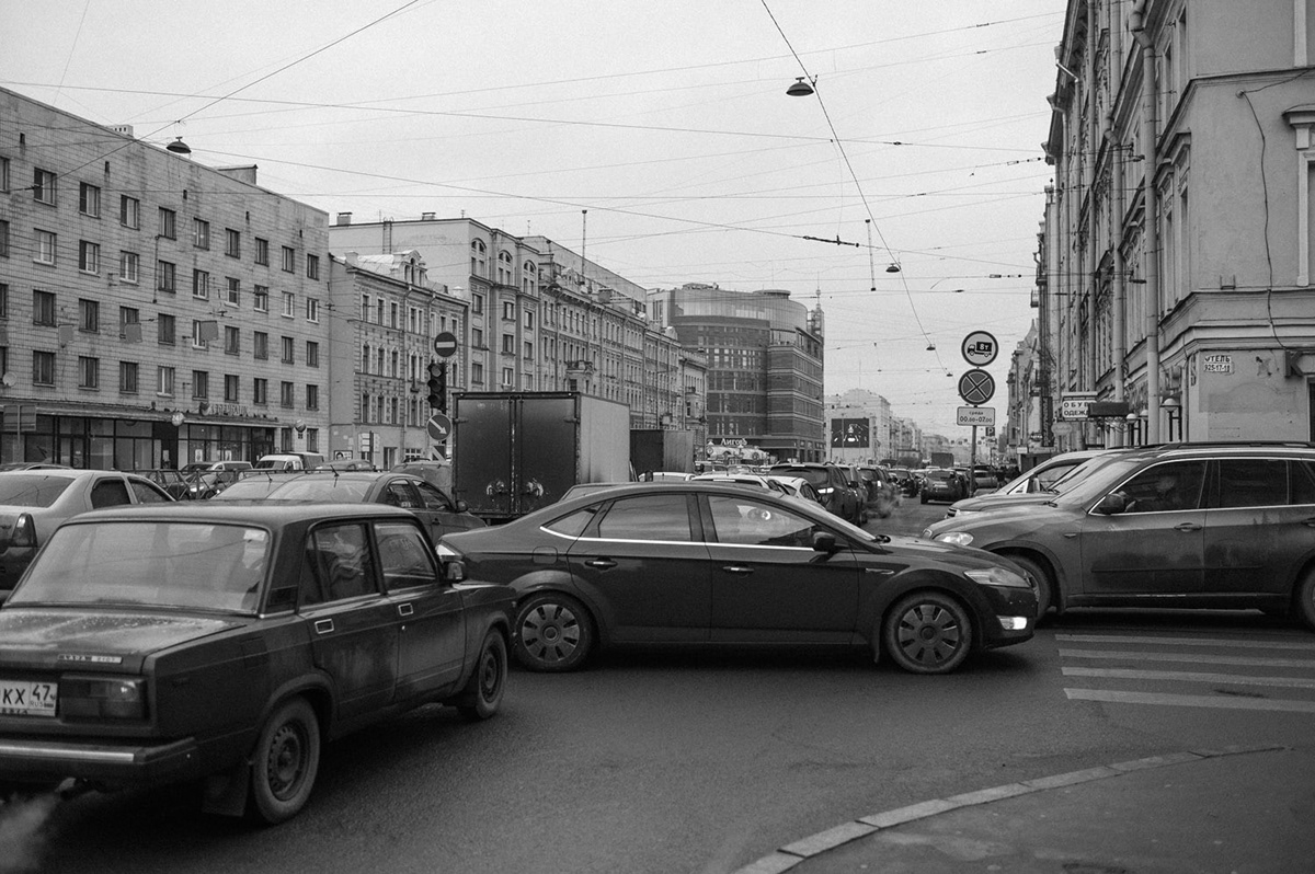 St. Petersburg black and white Leica monochrome