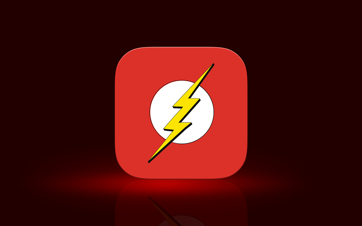 super Hero flat Icon ios transparent clean color