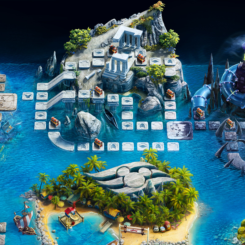 disney cruise line ars thanea digital CGI islands disney world