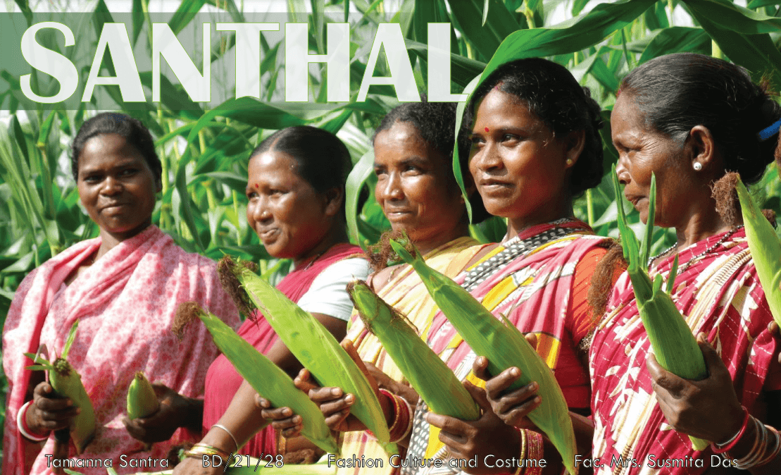 santhal tribe Layout publication design magazine bengal Booklet design visual identity