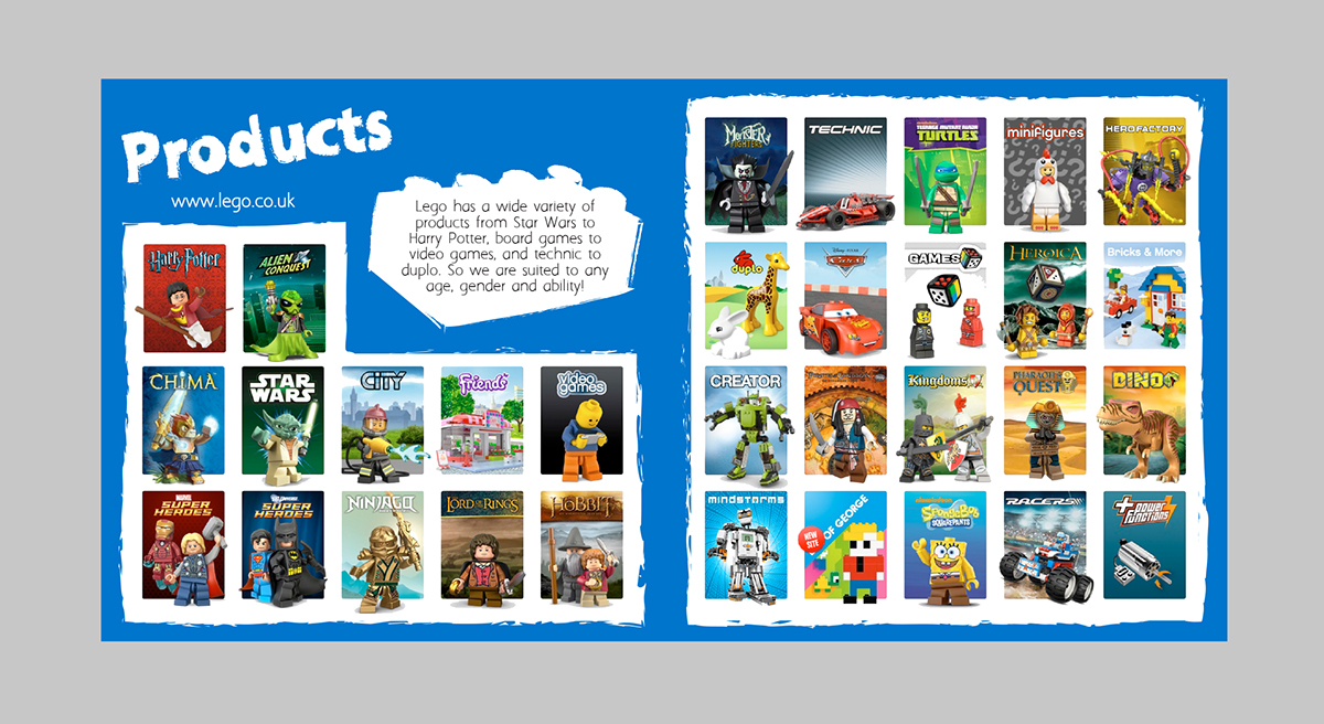 LEGO brandbook brand book brochure ycn student Awards YCN student awards poster
