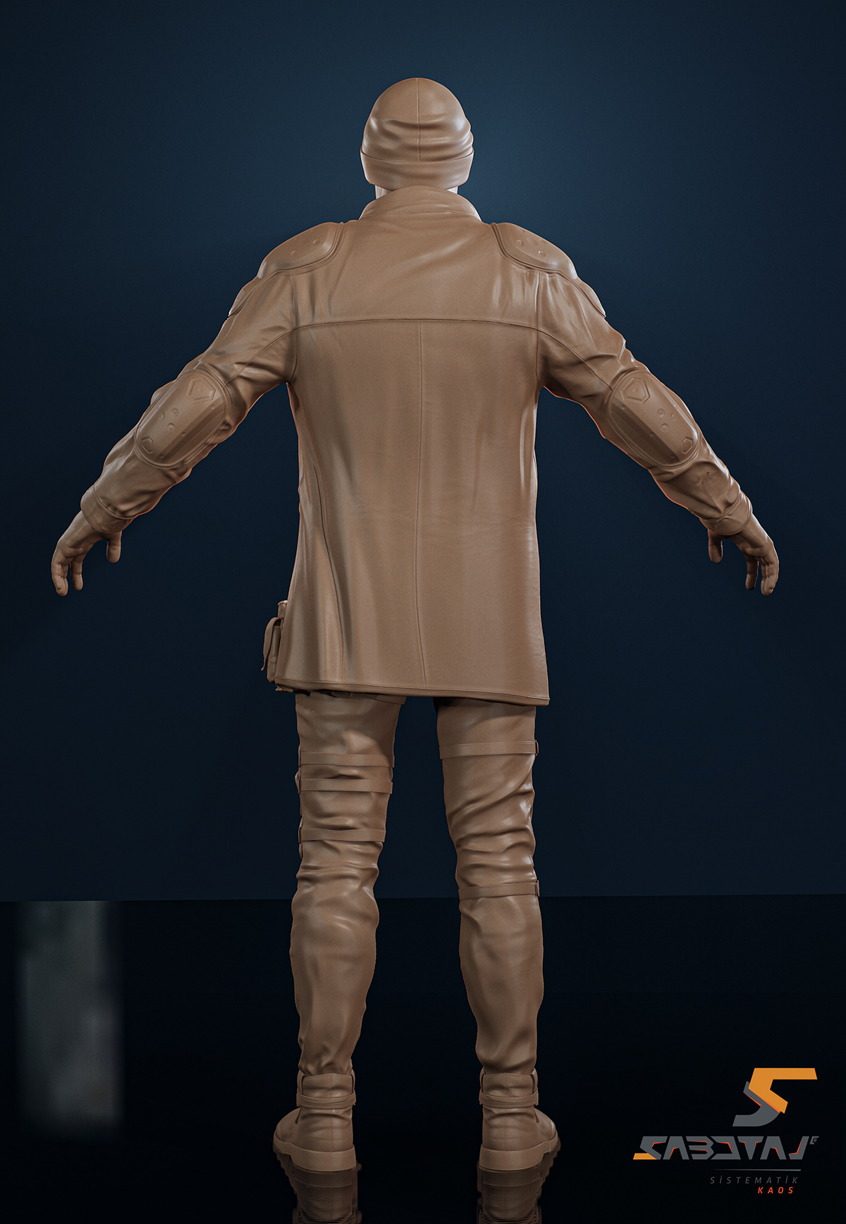 3d character art Character design  character modeling digital 3d Digital Sculpting Game Art game character Real Time Render soldier warrior