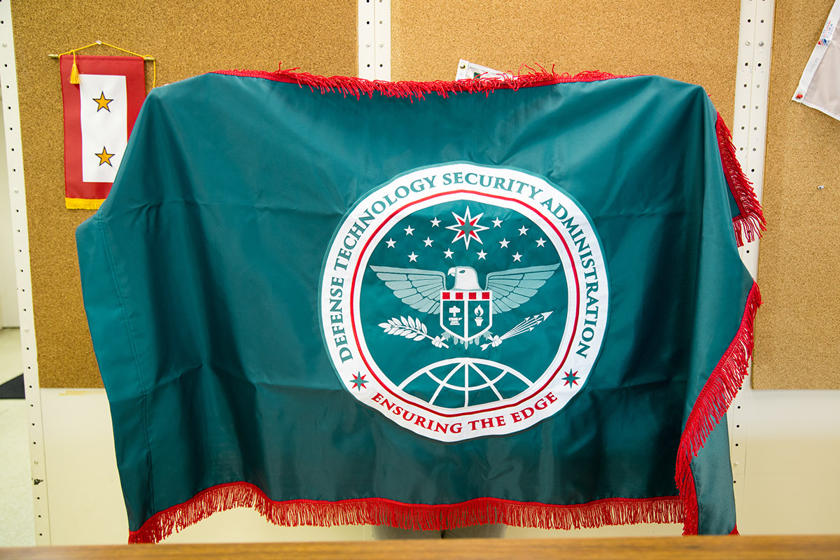 DTSA Flag flag Embroidery dod CIPS_AWARDS DepartmentOfDefense
