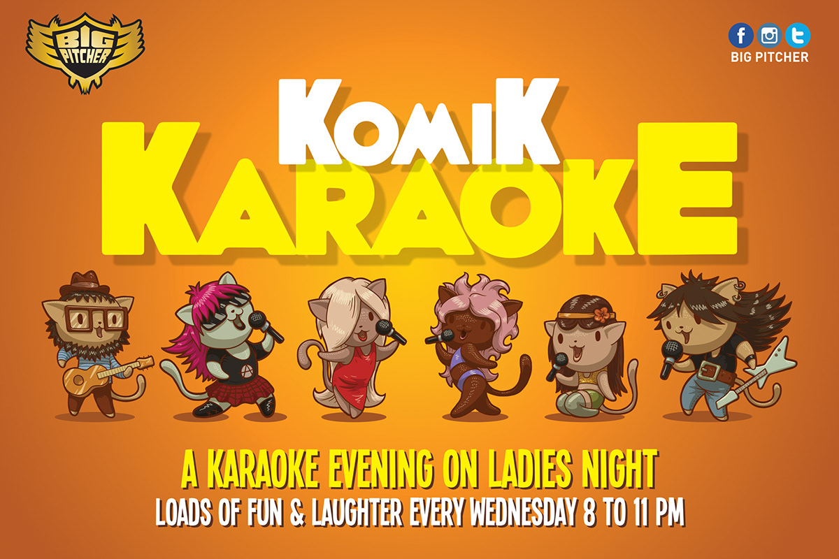 big pitcher Ladies Night komik karaoke karaoke evening Evening food porn ladies booze night bangalore