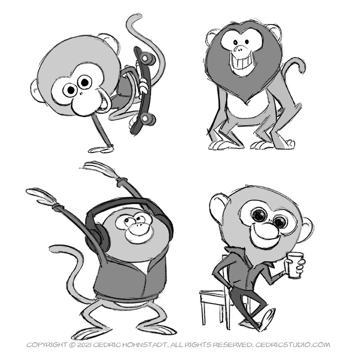 Character design  characterdesign chimp concept art conceptual Mascot mascot design Mascots monkey monkeys