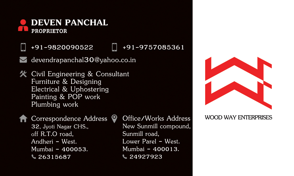 business card design commercial