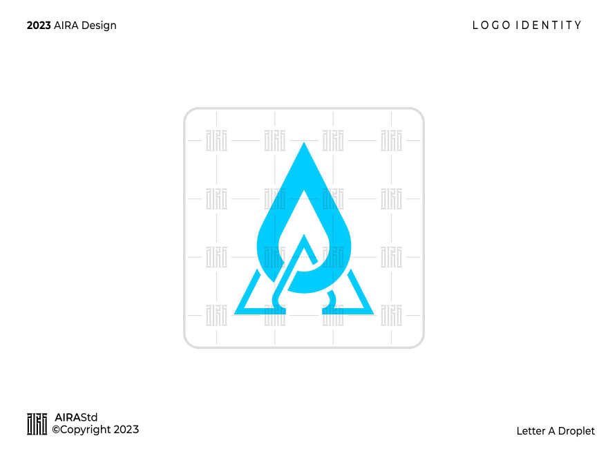 abstract letter logo brand identity Logo Design Logotype Graphic Designer visual identity designer monogram droplets