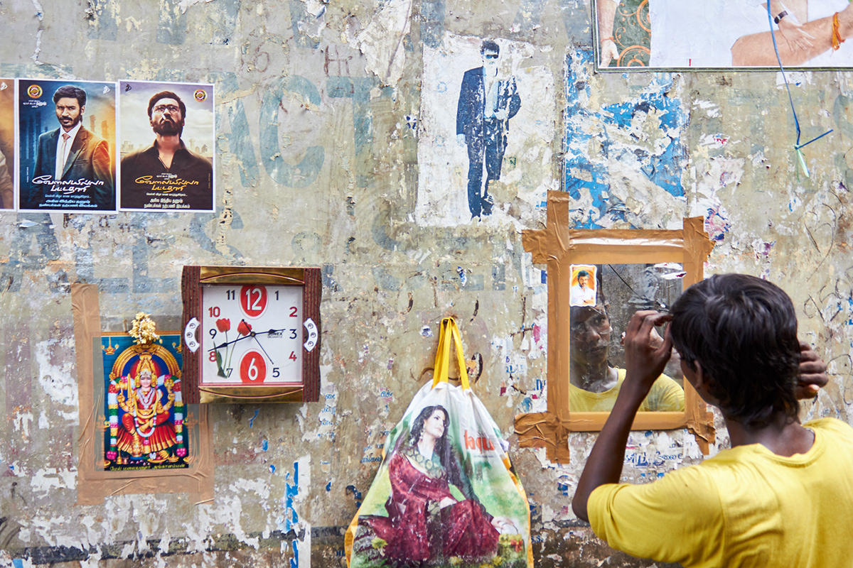 India colours faces smile village city portraits