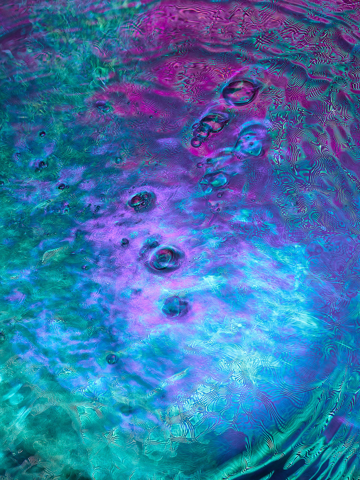 water vivid effects color