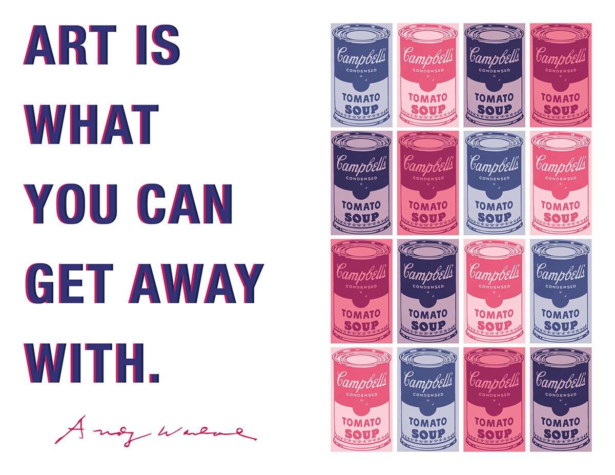 Adobe Portfolio newsletter Direct mail moma Andy Warhol modern
