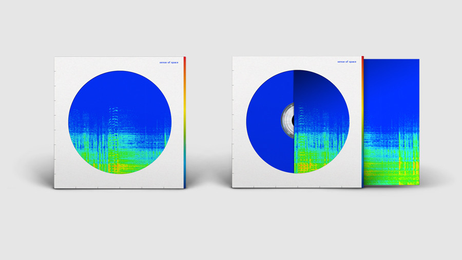 album cover New York musician desoto electronic kolon vienna Spectrogram Spectrograph Generated