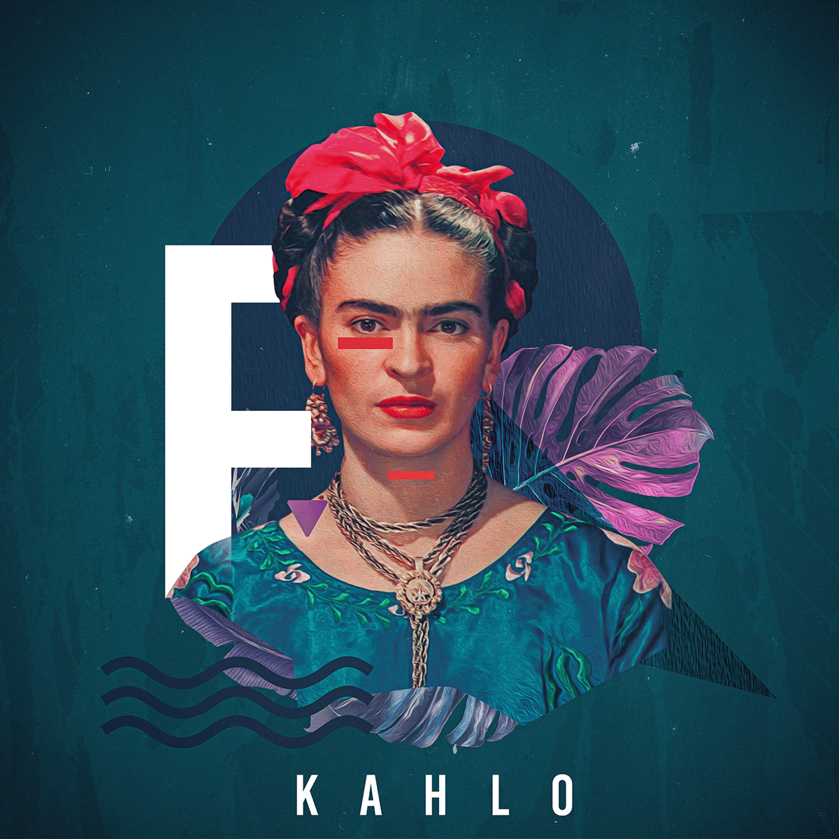 art Cinema collage COVid digital kahlo music Album cover