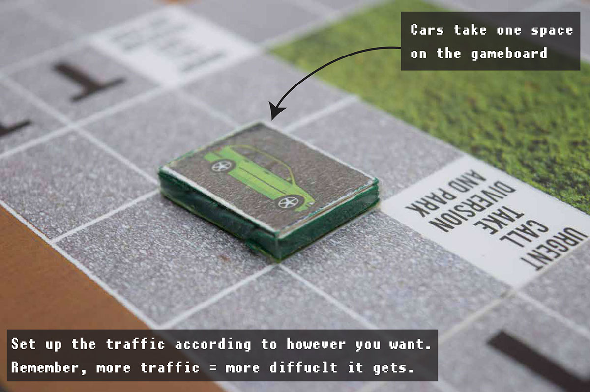 game design  Road Safety universal design ILLUSTRATION  Games board games Driving Cars
