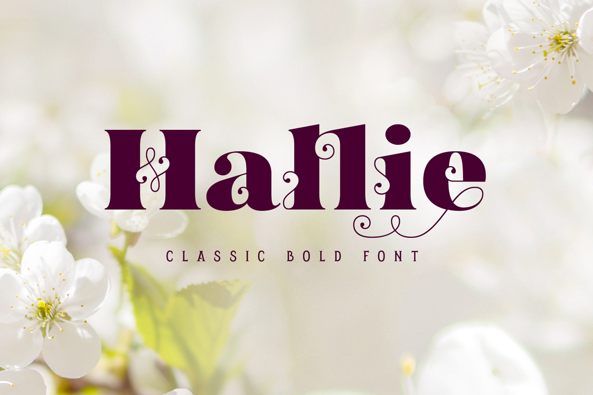 bold Classic curly decorative font lettering serif Style type Typeface
