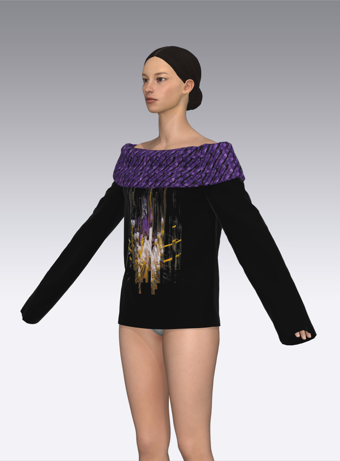 3d modeling 3dart 3DDesign Browzwear Clo3d fashiondesign francisbacon knitweardesign Render womenswear