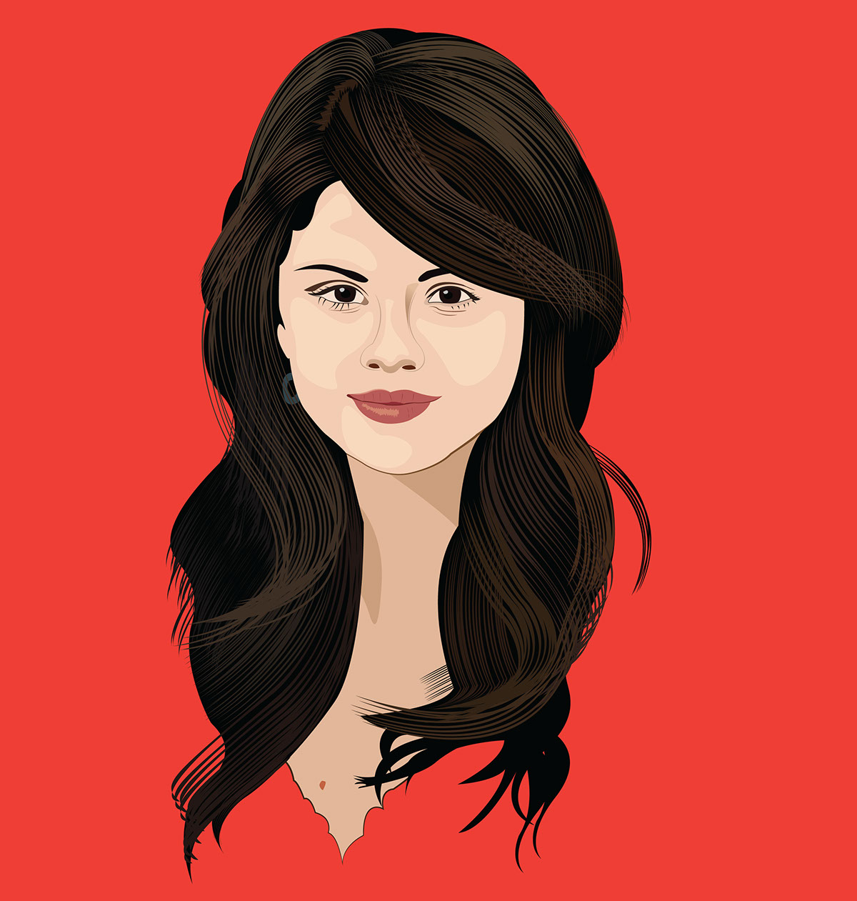 selena gomez poster Selena Gomez Poster Selena Gomez Portrait Singer Selena gomez illustration Selena Gomez Actress