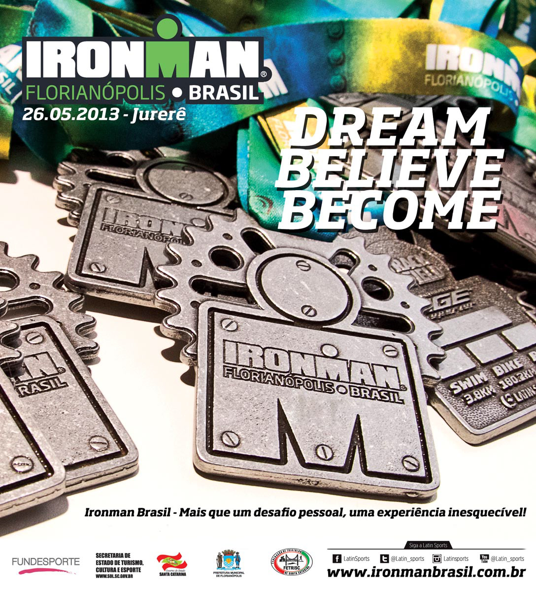 ironman Triathlon latinsports floripa graphicdesign