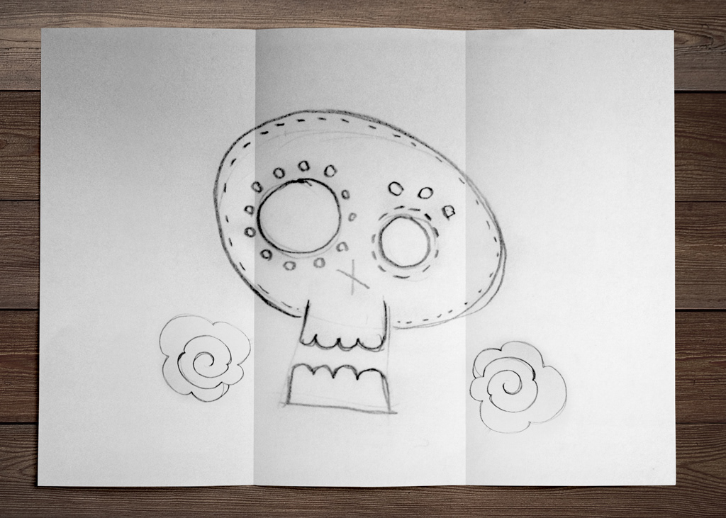 ilustration lg Halloween skull los muertos mexico party Promotion Web site graphic Desgin dark cemetery