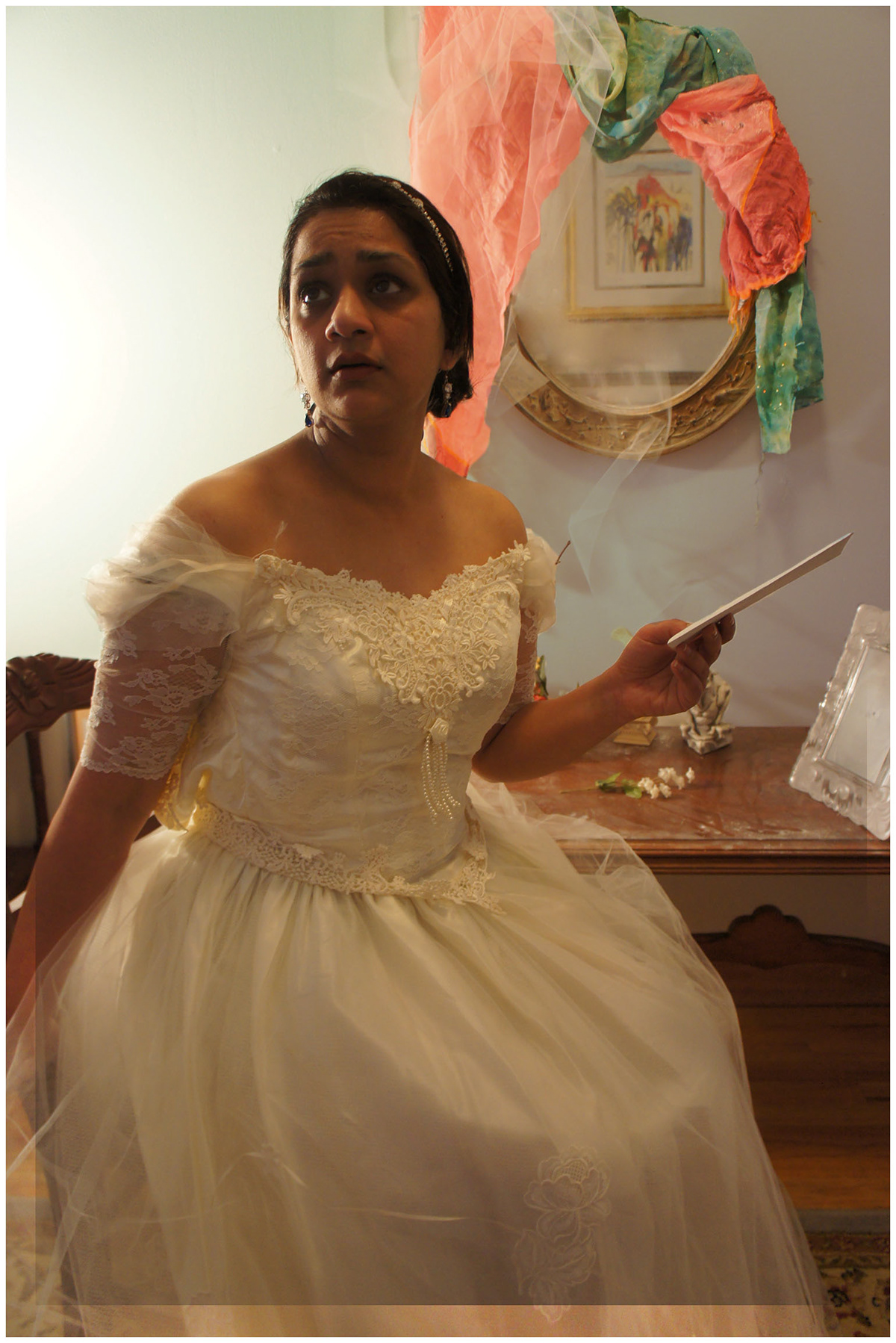Miss Havisham charles dickens Great Expectations dress WEDDING DRESS indian Theme Love Saima Huq Stefon Simmons sound
