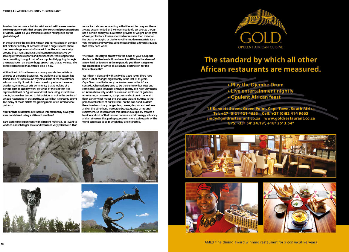 We Are Africa Travel Exhibition  south africa magazine print cape town africa design brand Catalogue