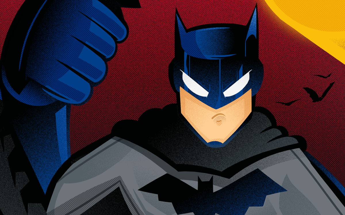 batman fanart digitalart ilustracion art SuperHero cartoon dccomics draw photoshop