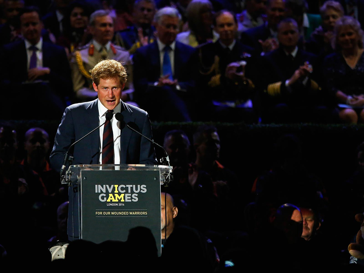 Invictus Games London sports olympic soldier prince harry wounded