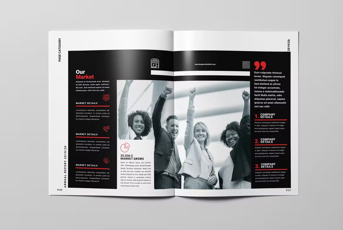 brochure annual report brochure design Brochure Template business company company profile corporate portfolio profile