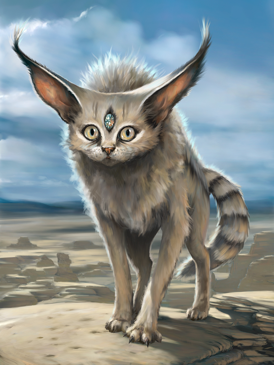 cats aqautic design game cards fantasy fuzion creatures myths