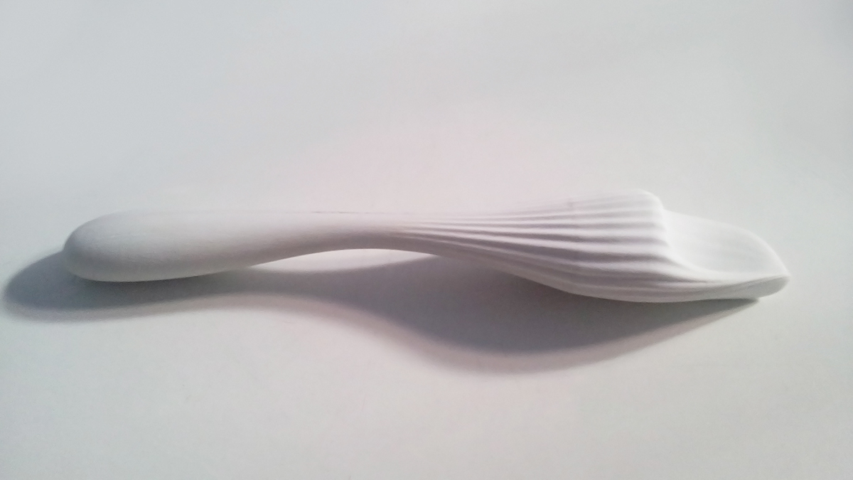 vidrio glass 3d printed Impresión 3D cuchara spoon cubertería cutlery