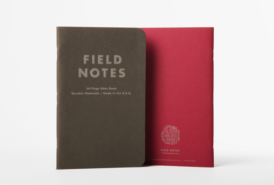 field notes notebook Memo Book chicago Futura draplin