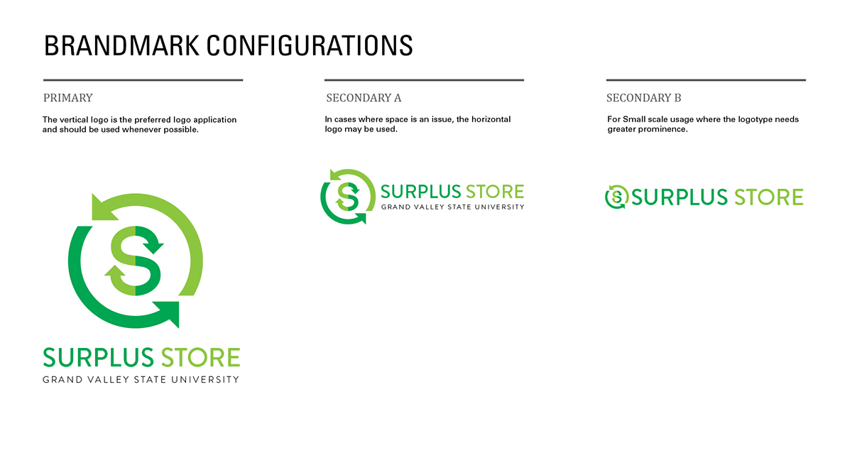 Surplus  store   recycle  logo